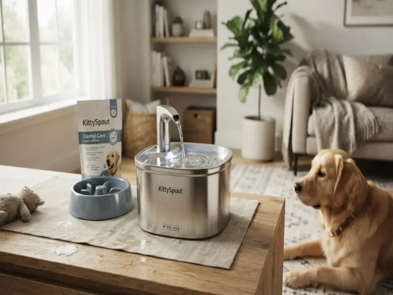 DoggySpout Wireless Dog Fountain Complete Guide. Features. Benefits. Product Collection And Buying Information.